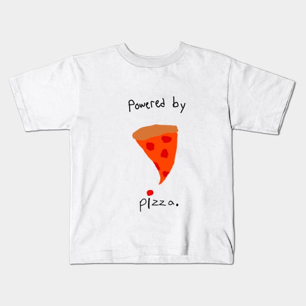 BK4K - By Kids For Kids - Powered by Pizza Kids T-Shirt by BK4KStudio